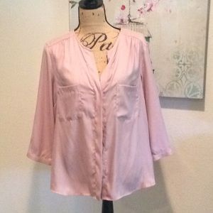 Blush blouse